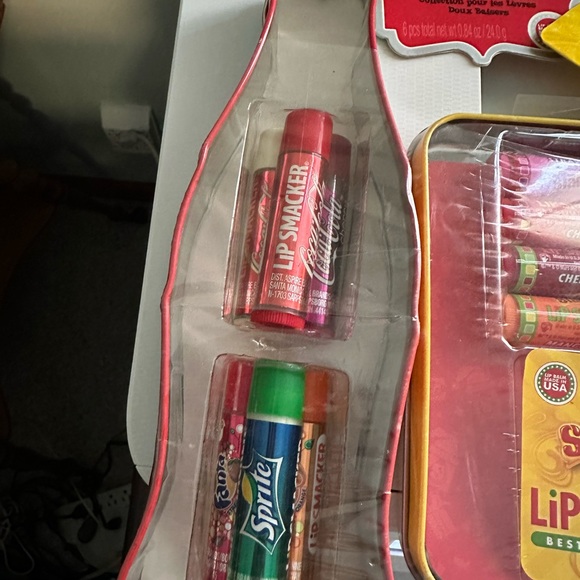 Lip smackers sets.  Coca Cola, Skittles and Starburst. - Picture 3 of 5